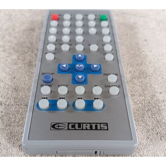 CURTIS DVD player DVD-8007B Portable Remote Control OEM - Picture 4 of 6